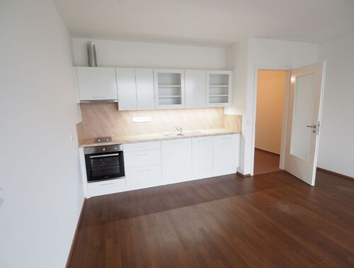 Fotografie nemovitosti - Pronájem krásného nového bytu 1kk s terasou v Praze 8 Kobylisích