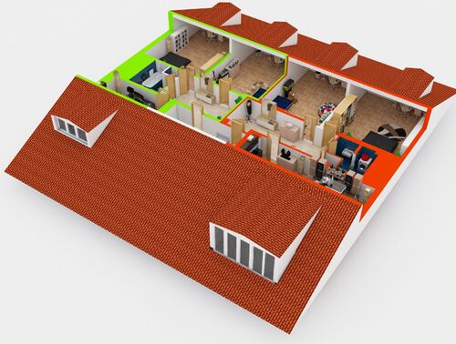 Fotografie nemovitosti - Prodej půdy 233,4 m2 k vestavbě 2 bytů, Podskalská, Praha 2