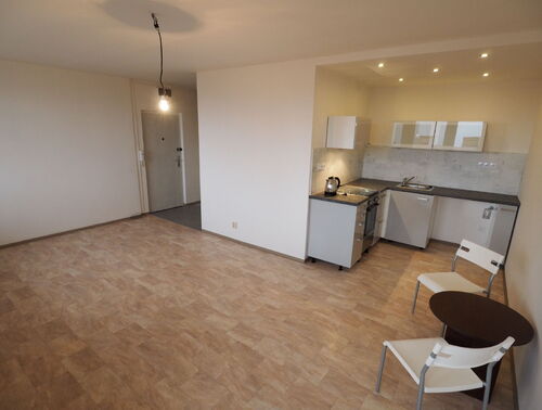 Fotografie nemovitosti - Podnájem světlého bytu 1+kk 40 m2 s velkou lodžií, Francouzská ulice, Kladno