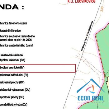 Prodej pozemku na stavbu RD 1832 m2 s krásným výhledem 5 min. od Děčína, Huntířov