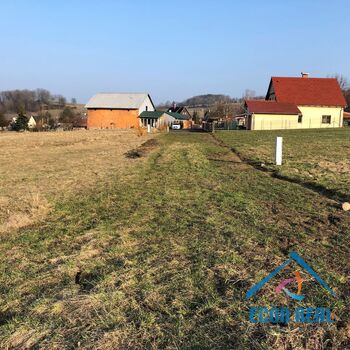 Prodej pozemku na stavbu RD 1832 m2 s krásným výhledem 5 min. od Děčína, Huntířov