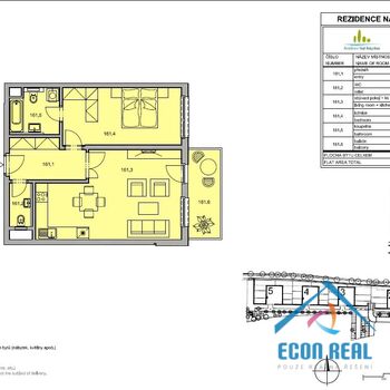Pronájem příjemného, světlého bytu 2kk, s balkonem a parkovacím stáním, Sousedíkova, Praha 9