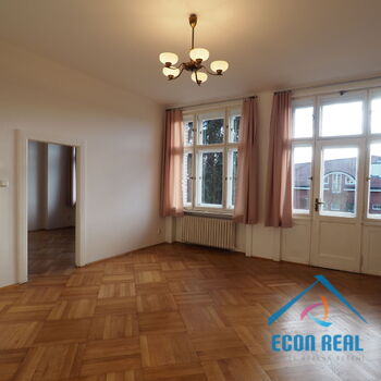Pronájem bytu 2+1, 80 m2, s dvěma balkony, Praha 6 Hanspaulka