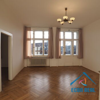 Pronájem bytu 2+1, 80 m2, s dvěma balkony, Praha 6 Hanspaulka