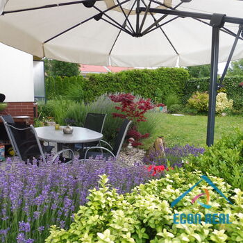 Pronájem krásného bytu 3+kk s terasou, zahradou a 2 místy k parkování, Platanova, Jesenice