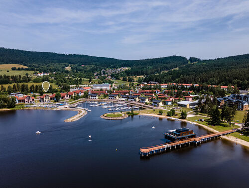 Fotografie nemovitosti - Prostorný apartmán 2kk, 71 m2 s balkonem, u jezera, Marina Lipno, Lipno nad Vltavou