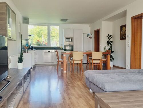 Fotografie nemovitosti - Pronájem velmi prostorného domu 6+kk s terasou, zahradou a garáží, Magnoliova, Jesenice-Osnice