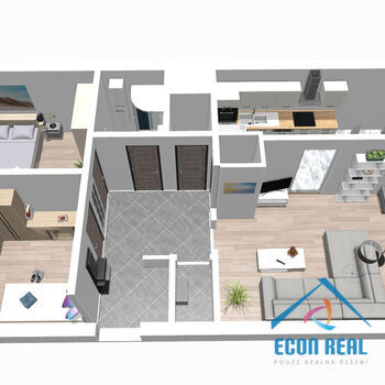 Prodej světlého a praktického bytu 3+1, s 3 komorami a lodžií 7 m2, Pohnertova, Praha 8 Kobylisy