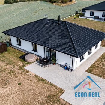 Prodej novostavby bungalovu 5kk, Višňová, okres Příbram