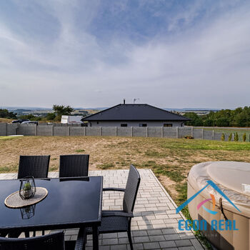 Prodej novostavby bungalovu 5kk, Višňová, okres Příbram