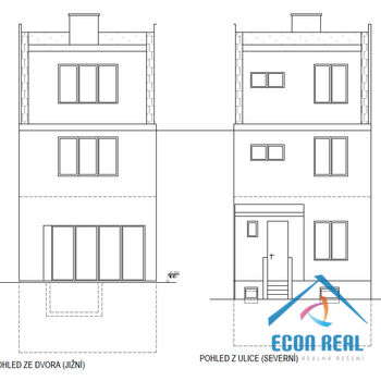 Prodej ŘRD k rekonstrukci, se stavebním povolením na  5+1 a zahradou, Slunečnicová, Praha Záběhlice
