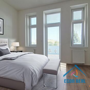 Pronájem zcela nového bytu 2kk 56 m2, terasa 18 m2, parkovací stání, ve vile, Havlíčkova, Kolín