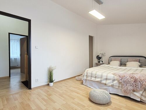 Fotografie nemovitosti - Pronájem ŘRD 4+1 po rekonstrukci, se zahrádkou, Velešínská, P9 Letňany