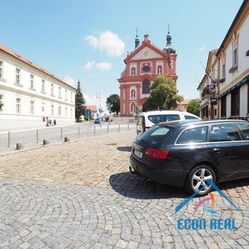 Pronájem světlého bytu 2kk, 40 m2, Mariánské nám., Stará Boleslav