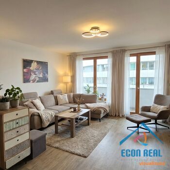 Prodej útulného bytu 1kk s lodžií, sklepem a garážovým stáním, Sluneční náměstí, Praha 13 Stodůlky