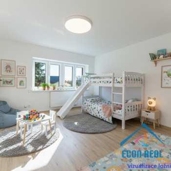 Pronájem úžasného RD 5KK s 3 koupelnami - 224 m2, se zahradou a garáží, Na Konečné, Praha 4 Písnice