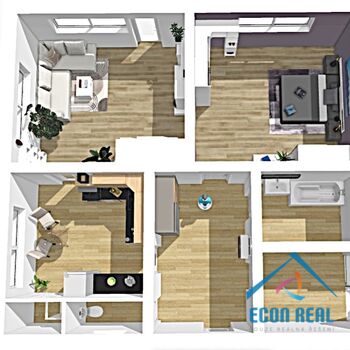 Prodej domu se dvěma byty, garáže, zahrada 2815 m2, Ústí u Staré Paky