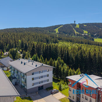 Prodej rekreačního apartmánu na Klínovci, 1+kk, se sklepem a garážovým stáním, Loučná pod Klínovcem