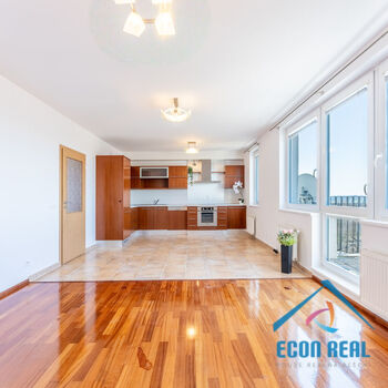 Prodej komfortního bytu 3+kk, 83 m2, balkon, sklep, 2 garážová stání, Symfonická, Praha 5