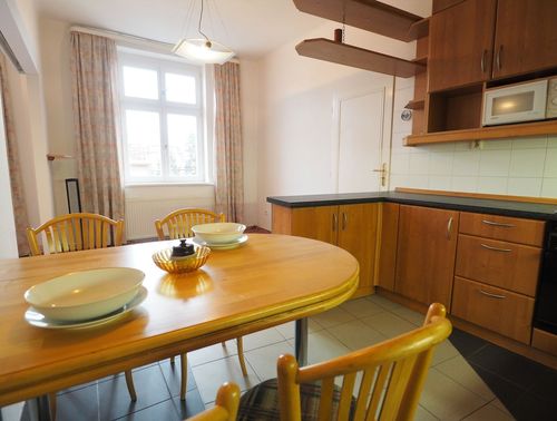 Fotografie nemovitosti - Pronájem krásného, světlého bytu 2+kk s balkonem, 51 m2, Sinkulova, Praha 4 Podolí
