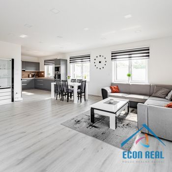 Prodej novostavby bungalovu 5kk, Višňová, okres Příbram