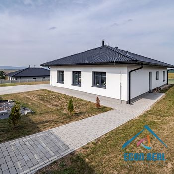 Prodej novostavby bungalovu 5kk, Višňová, okres Příbram