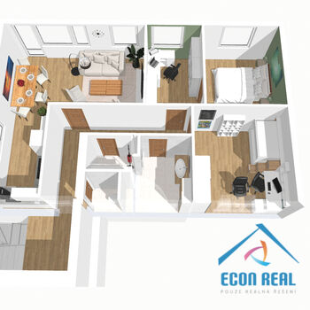 Prodej domu se zahradou, 830 m2, ul. Na Veselí, Jesenice