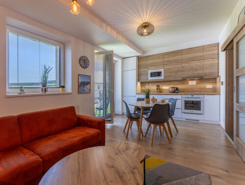 Fotografie nemovitosti - Prodej rekreačního apartmánu na Klínovci, 1+kk, se sklepem a garážovým stáním, Loučná pod Klínovcem