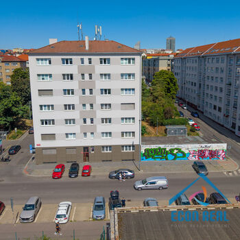 Prodej světlého bytu 2+KK, 53 m2, Vladivostocká, Praha 10 Vršovice