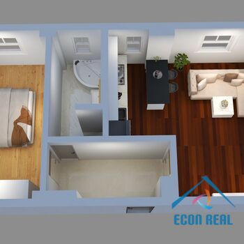 Prodej světlého bytu 2+KK, 53 m2, Vladivostocká, Praha 10 Vršovice